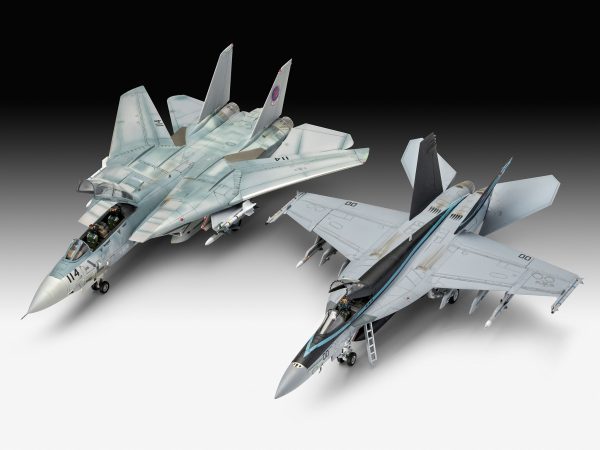 Revell Top Gun 2 - F-14D Super Tomcat in F/A-18E Super Hornet - Image 3