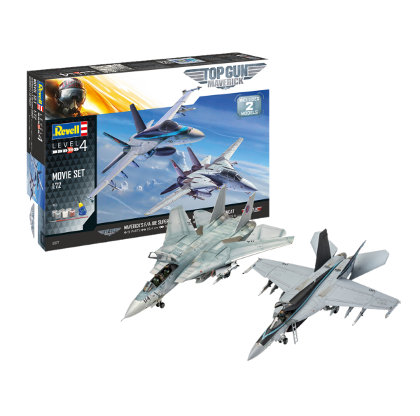 Revell Top Gun 2 - F-14D Super Tomcat in F/A-18E Super Hornet