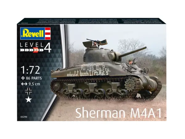 Revell Sherman M4A1 - Image 6