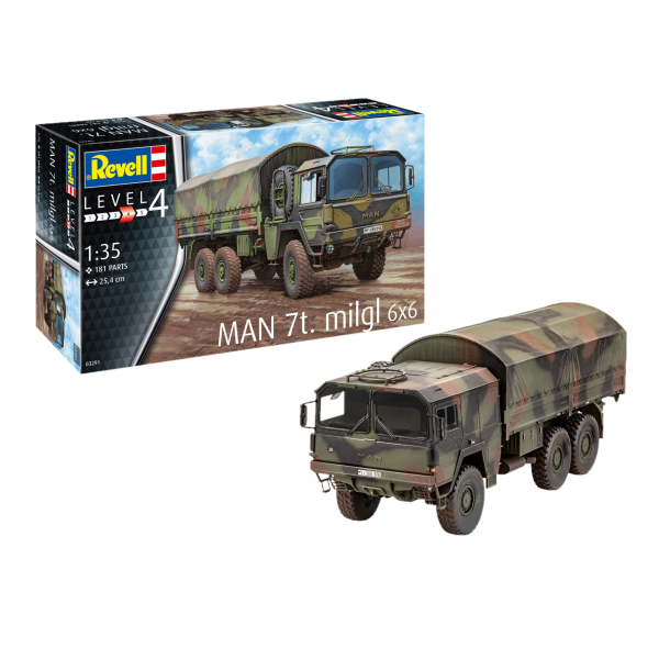 Revell MAN 7t. milgl 6x6