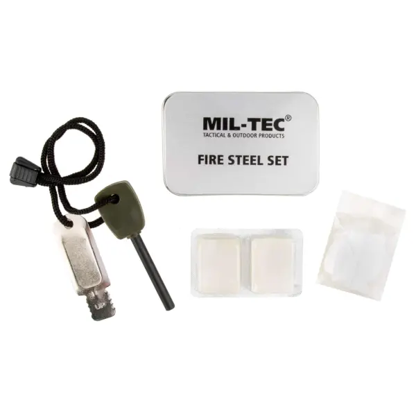 Miltec Fire Starter set v kovinski škatlici - Image 2