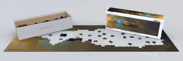 Puzzle "Spitfire Mk V" 96 x 32 cm - Image 2