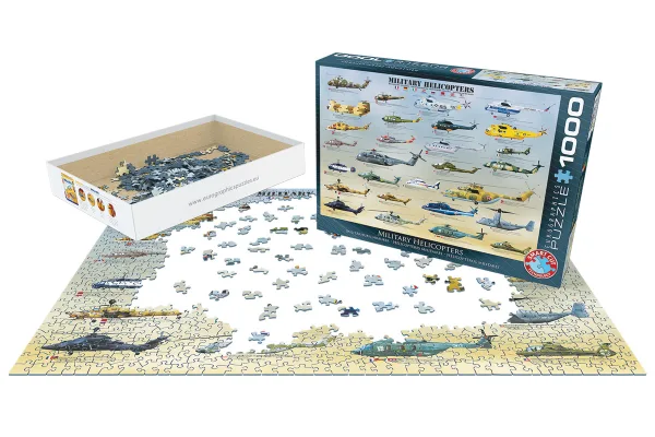 Puzzle vojaški helikopterji - Image 2