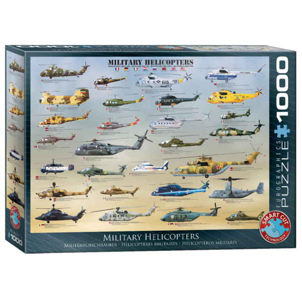 Puzzle vojaški helikopterji