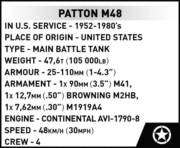 COBI-3104 Patton M48 - Image 6