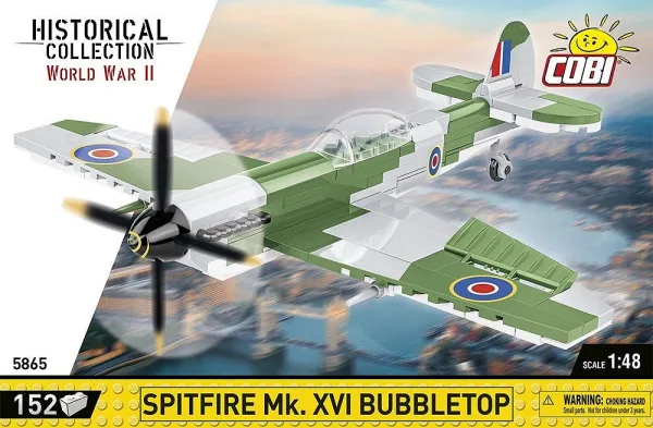 COBI-5865 Spitfire Mk. XVI Bubbletop - Image 5