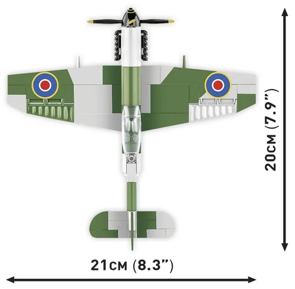 COBI-5865 Spitfire Mk. XVI Bubbletop - Image 10