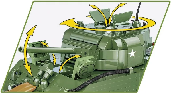COBI-2570 M4A3 Sherman - Image 11